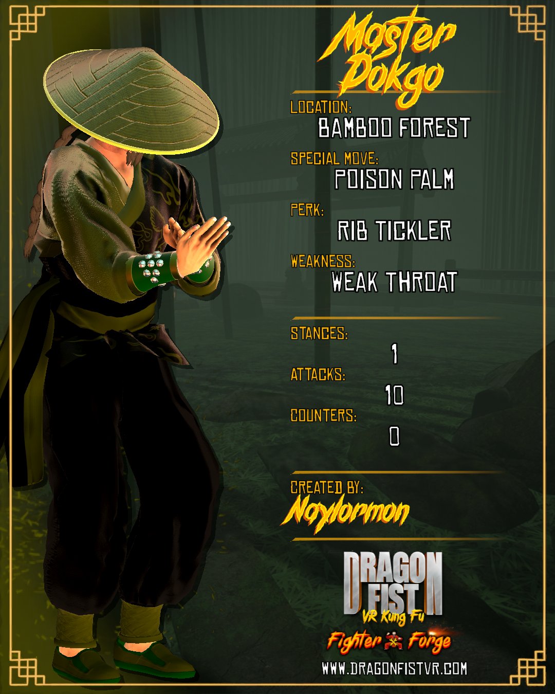 Master Dokgo - Created By: Naylormon